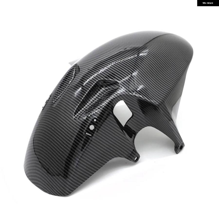 並行輸入品 ホンダ バイク ABS フェアリング パーツ フロント マッドガード CBR900RR CBR929 959 VTR1000 カーボンカラーの画像