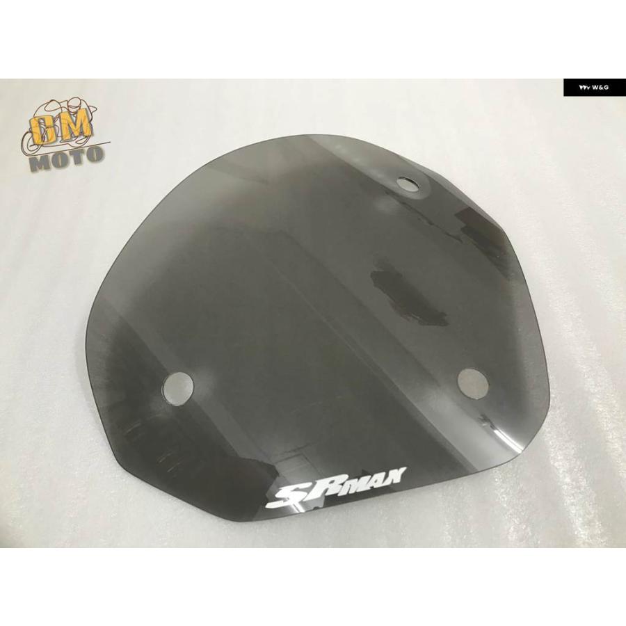 並行輸入品 アプリリア SRMAX MAX300 ウインドシールド ウインドスクリーン オートバイ カスタムフロントショートウインドシールド SRMAX 250 300の画像