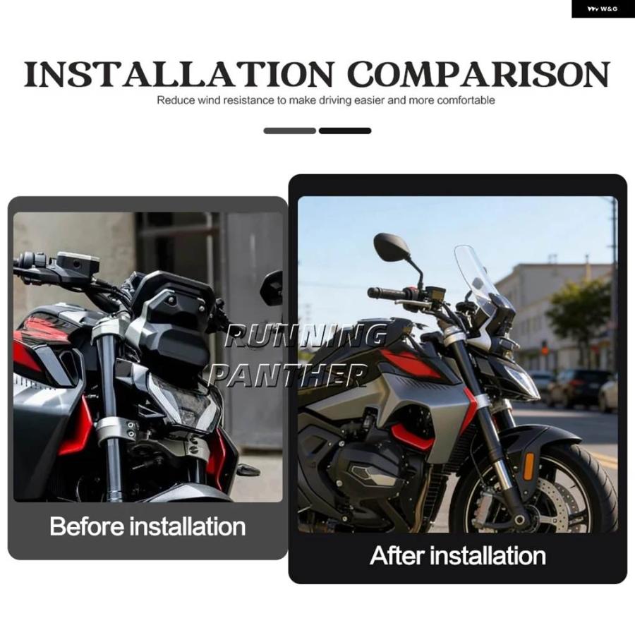 並行輸入品 BMW R1300 R 2025 - オートバイ ウインドシールド フェアリングの画像