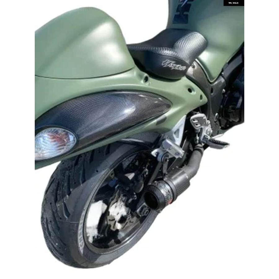 並行輸入品 GSX1300 R ハヤブサ 2008 - 2020 100% カーボンリアサイド フェアリング_2