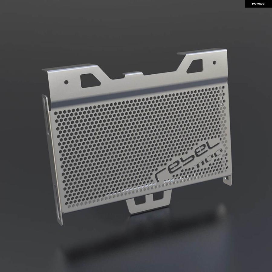 並行輸入品 バイク オイルクーラー ガード ラジエーター ガード プロテクター グリル カバー ホンダ CMX1100 REBEL DCT 2021 - 25の画像