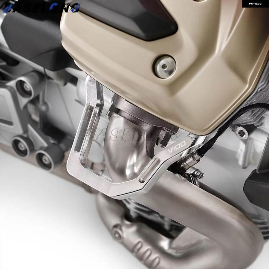 並行輸入品 オートバイ エンジン ガード キット MOTO GUZZI V100 MANDELLO S 2023-2025 V100 STELVIO エンジン フレーム クラッシュ プロテクションの画像