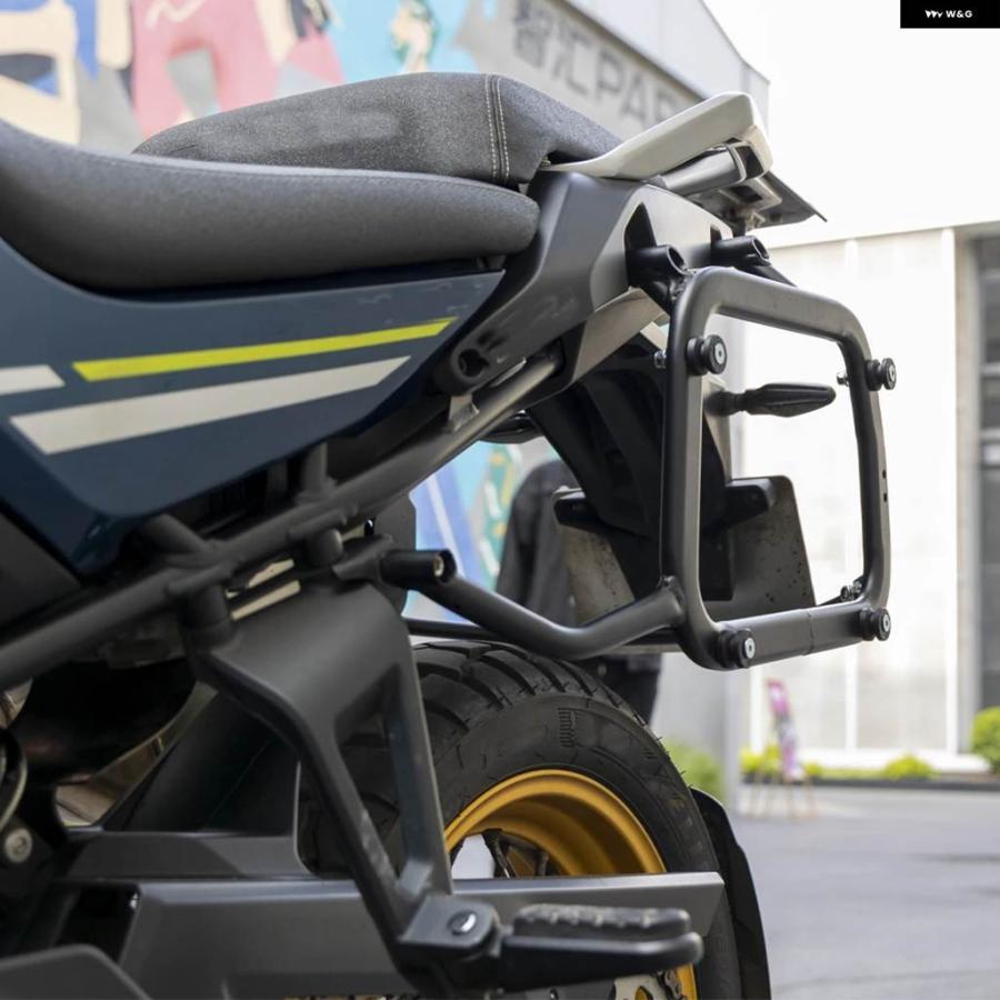 並行輸入品 CFMOTO 800MT バイク ラック バイク トランク サイド ブラケット ケース パニアラック サポート MT800_5