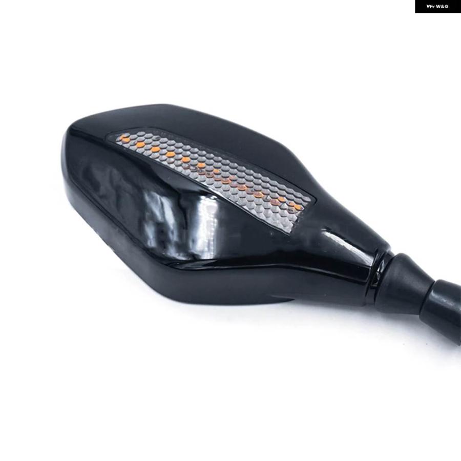 並行輸入品 LED ウィンカーライト オートバイ リアミラー ミラー ベネリ TRK カワサキ GXR ホンダ ホンダの画像