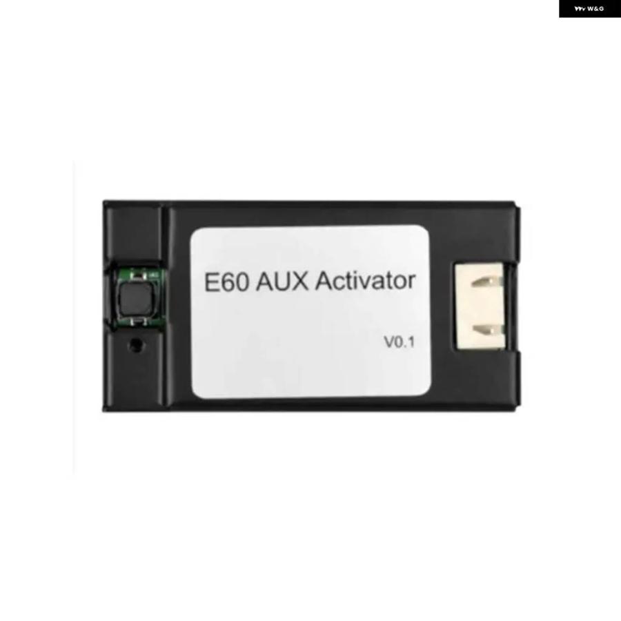 並行輸入品 BMW 5シリーズ E60 E61 E63 E64 カー ラジオ 補助 アダプター アクティベーター AUX入力 2002-2009 CCC システム_5