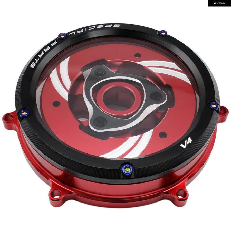 ブランド登録なし - 並行輸入品 NORDSON クラッチペダル取りまかなう プロテクター かばい立て ドゥカティ PANIGALE V4S V4 2018 2019 赤いことゴールド 自動二輪車