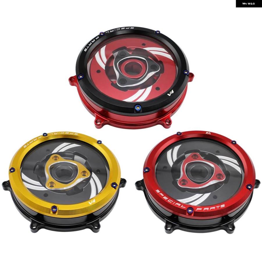 ブランド登録なし - 並行輸入品 NORDSON クラッチペダル取りまかなう プロテクター かばい立て ドゥカティ PANIGALE V4S V4 2018 2019 赤いことゴールド 自動二輪車