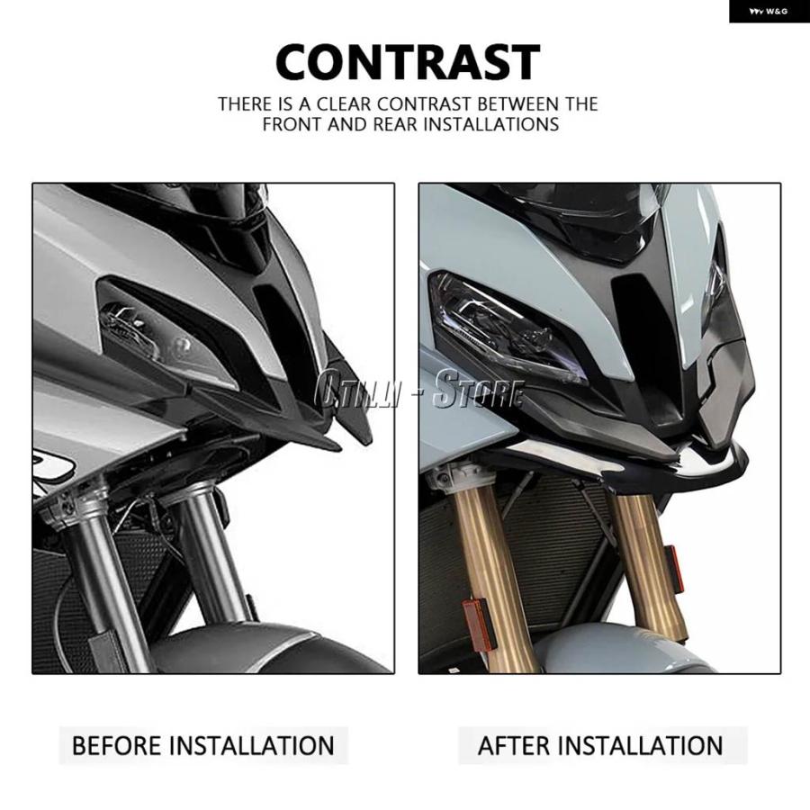 並行輸入品 BMW S1000XR 2020-2023用 オートバイ フロントノーズ フェアリング アクセサリー_2