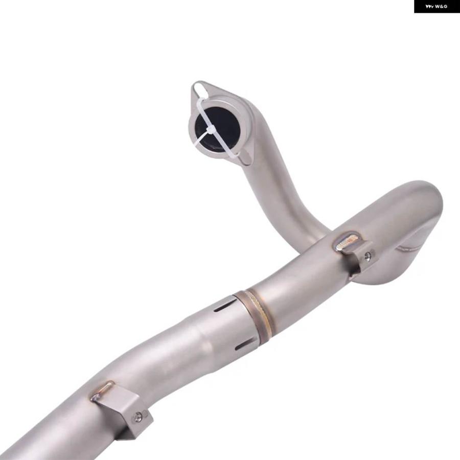 並行輸入品 DR-Z400 DRZ400 DRZ-400 DR Z400 SM S E 2000 - 2024 オートバイ 排気 システム フロントミドルリンク パイプ マフラ_8