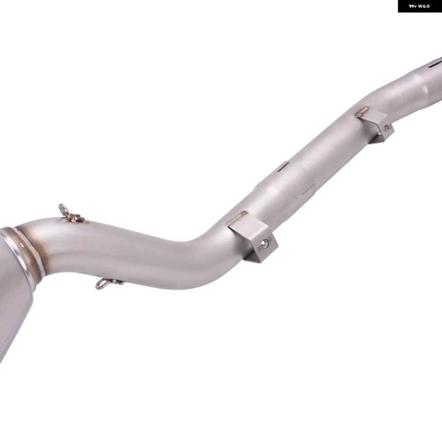 並行輸入品 DR-Z400 DRZ400 DRZ-400 DR Z400 SM S E 2000 - 2024 オートバイ 排気 システム フロントミドルリンク パイプ マフラ_9