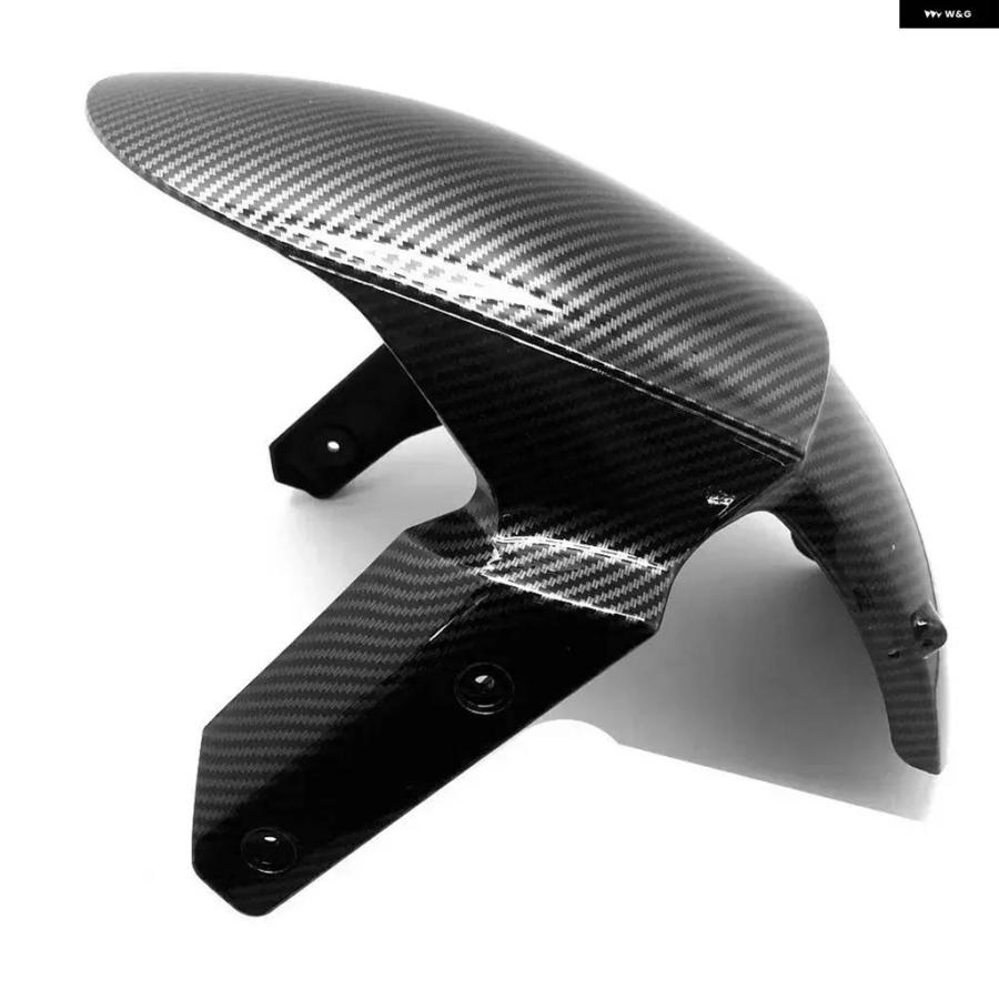 並行輸入品 カワサキ Z1000SX 2013 - 16 フロントタイヤフェンダーガード マッドハガー カーボンカラー_4