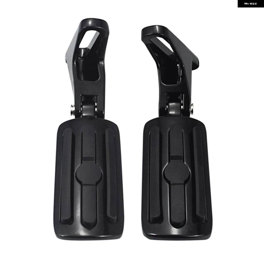 並行輸入品 パッセンジャー用リア フットペグ / フットレスト 折りたたみ 式 ハーレー ツーリング ロードキング CVO ストリート ウルトラ エレクトラ_12