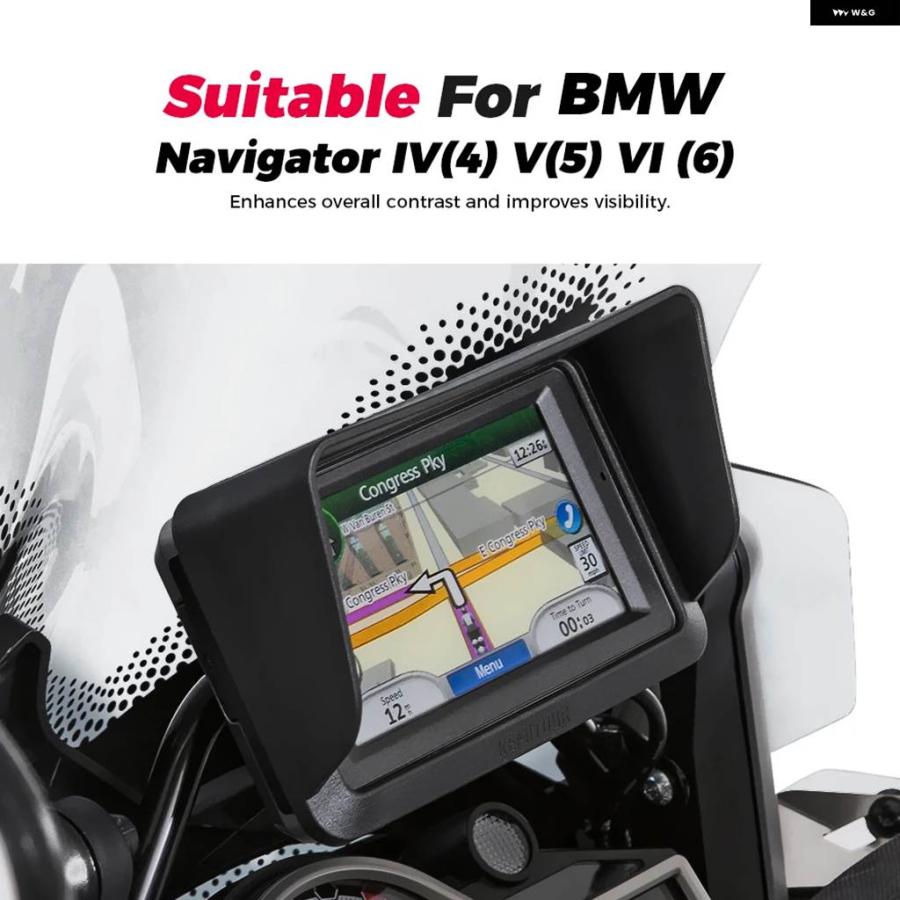 並行輸入品 BMW ナビゲーターVI 6 オートバイ GPSナビゲーターサンバイザーグレアビジョンシールド BMW R1200GS R1250GS LC ADV R1300GS_9