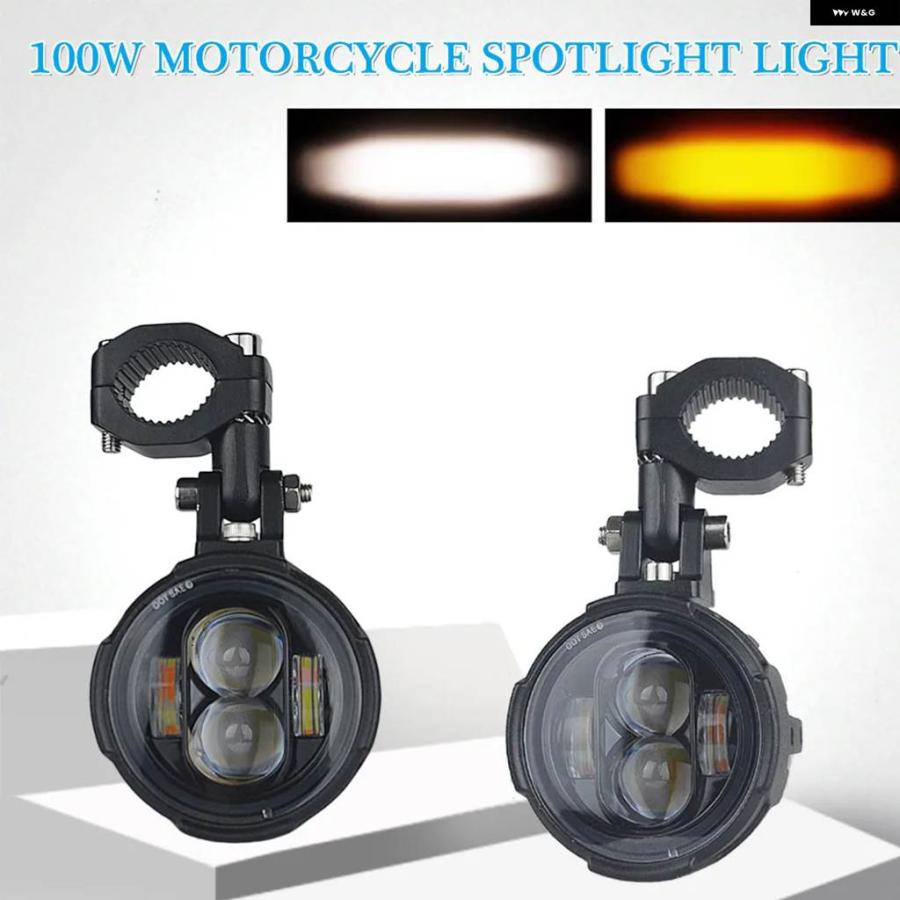 並行輸入品 オートバイ フォグランプ LED補助ドライビングランプ