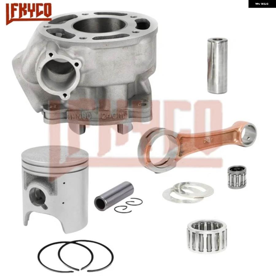 並行輸入品 オートバイ 56.4MM シリンダー バレル ピストン コネクティングロッドキット 125CC モーター ヤマハ TZR125 TZR 125 DT125R TDR125 3MB00_5
