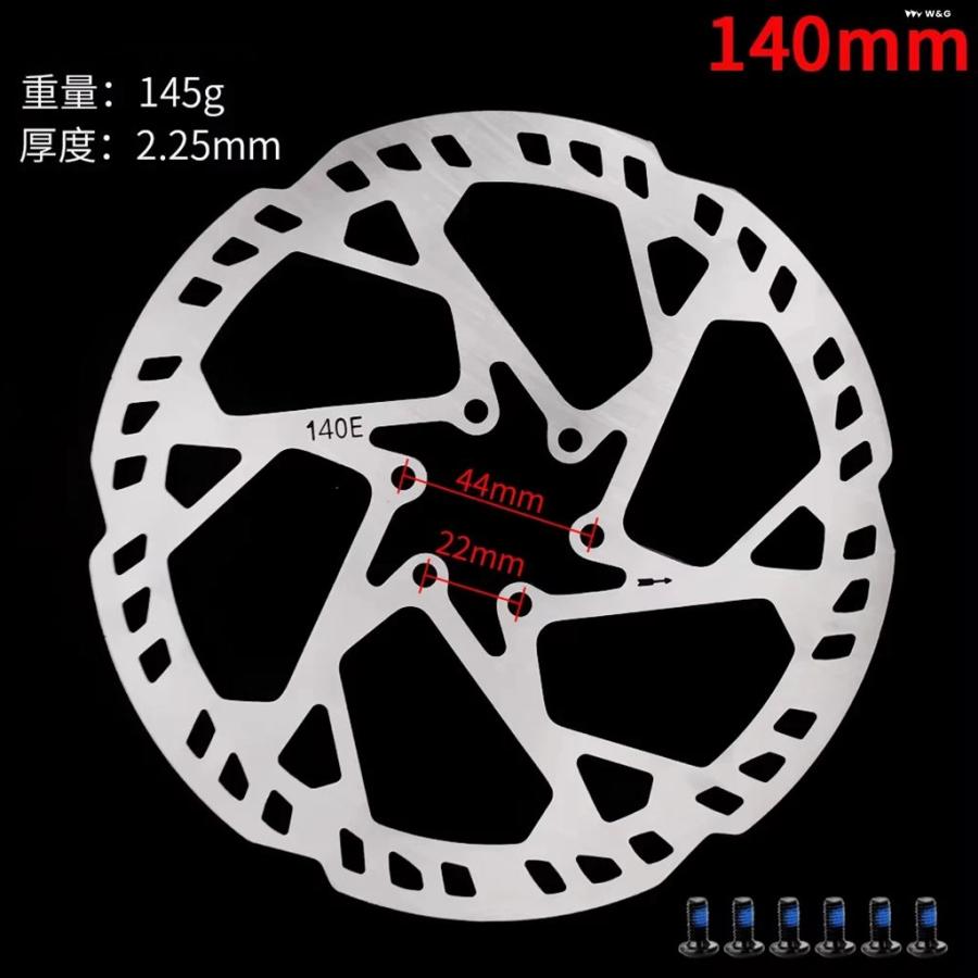 ブランド登録なし - 並行輸入品 銀輪用レコード盤うち切り 140 160 180 203 220MM ローターボルト 油圧 うち切り 読み込む 自動二輪車 お山 自動二輪車 MTB オスリックローター 銀輪部