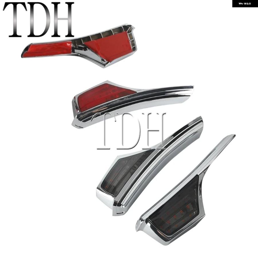 ブランド登録なし - 並行輸入品 自動二輪車 乗り手 アームレスト 刈り込み LEDともし火 ウィンカー 駈けっくら照明ランプ 表示計器 テールランプ ホンダ GL1800 AD/AL GOLDWIN