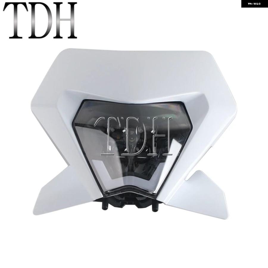 ブランド登録なし - 並行輸入品 自動二輪車 LED 前照灯 照明ランプ EXC XC SX 250 300 450 2024 2025 エンデューロ 百貨店モト ダート 自動二輪車 上端照明ランプ EXC450 EXC250