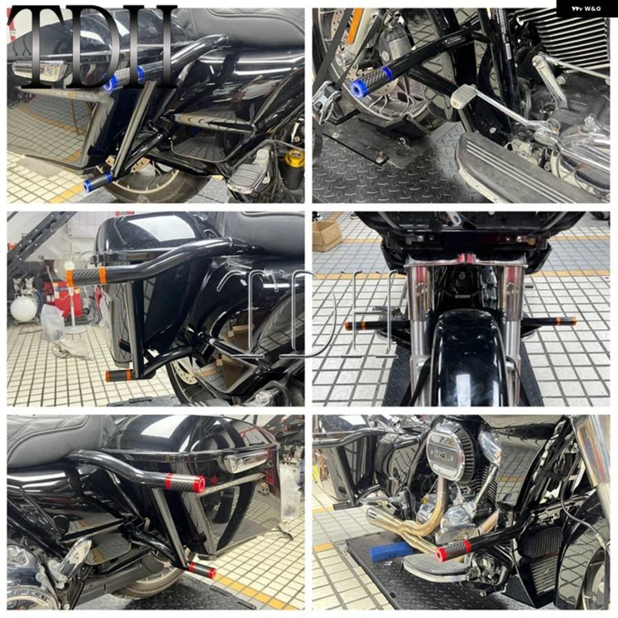 ブランド登録なし - 並行輸入品 サドル御徒面子 軌跡かばい立て 衝突 赤ちょうちん 向こう正面 発動機 かばい立て 自動二輪車 ハーレー ツーリングストリートエレクトラ ロードグライド