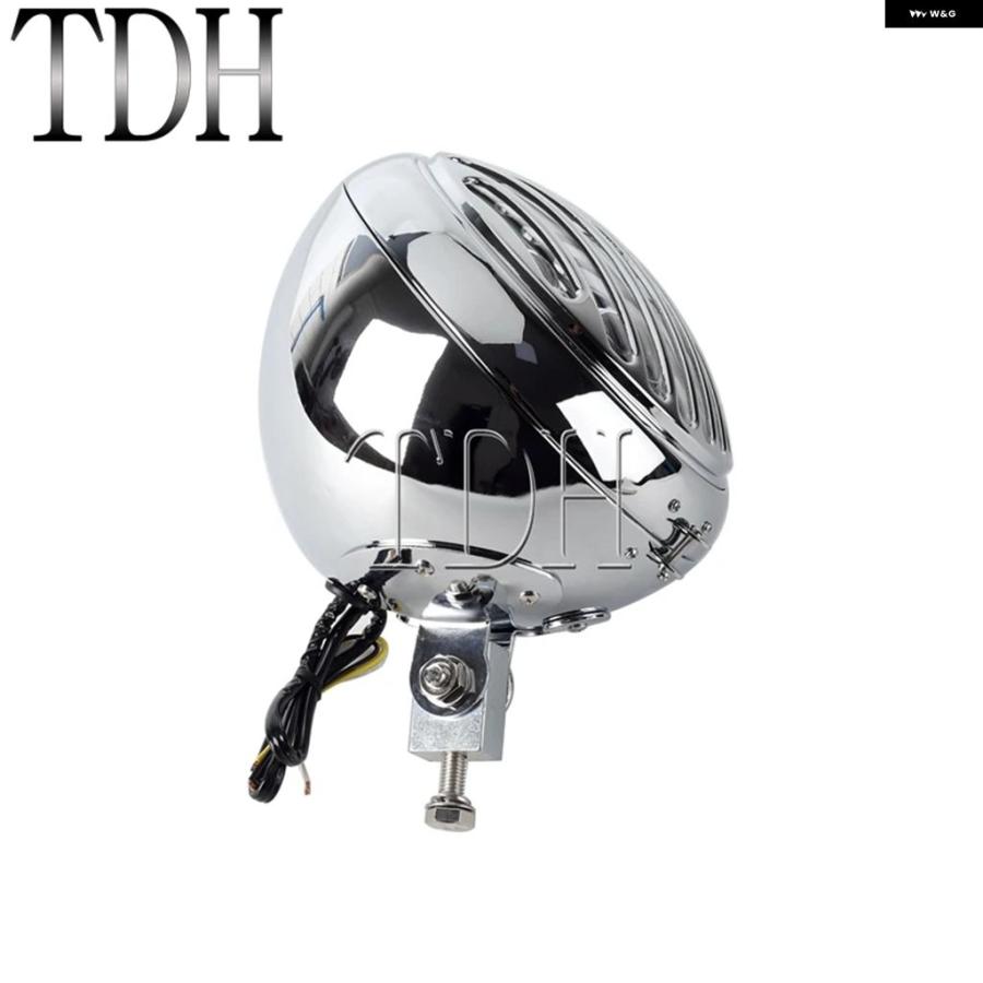 ブランド登録なし - 並行輸入品 丸型 自動二輪車 7inLED 前照灯 ご機嫌/ロービームエンジェルアイDRL 上端照明ランプ 食べ物屋 取りまかなう ハーレー 表どおり 自動二輪車 クリーヴァ