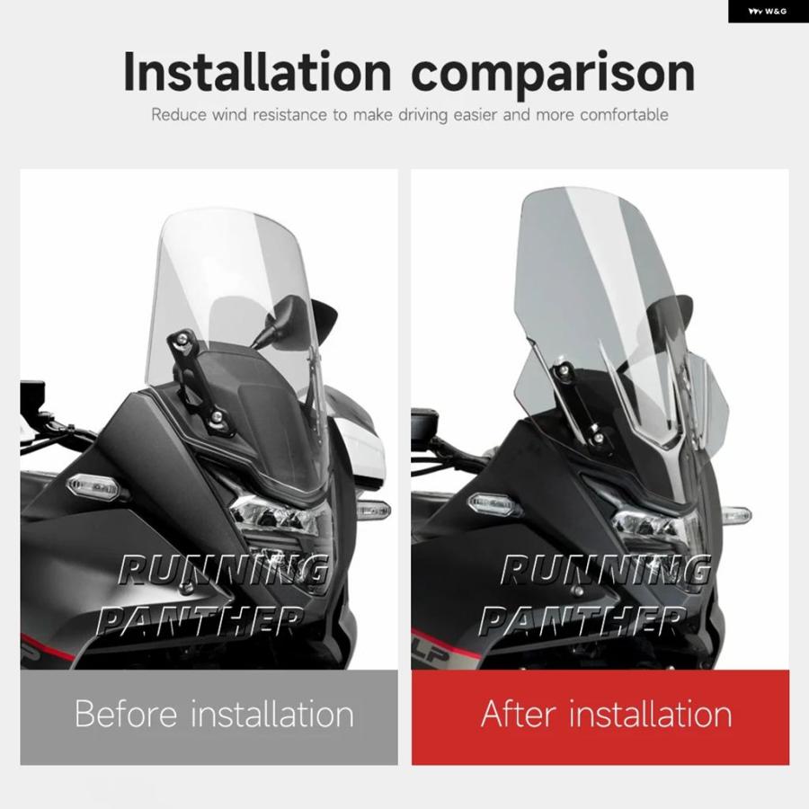 ブランド登録なし - 並行輸入品 ホンダ XL750 トランザルプ 2023 2024 自動二輪車 陳列箱遮蔽物 陳列箱映写幕 陳列箱遮蔽物 映写幕 デフレクター プロテクター