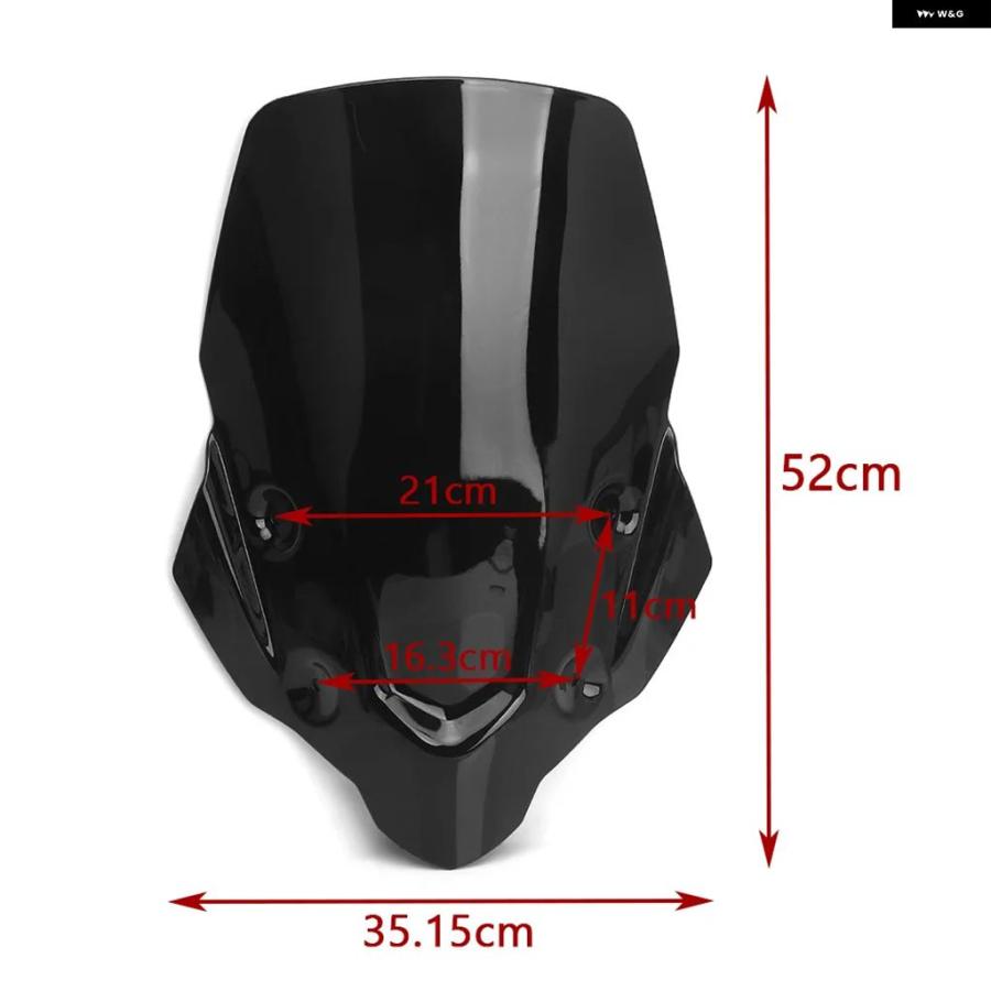 ブランド登録なし - 並行輸入品 ホンダ XL750 トランザルプ 2023 2024 自動二輪車 陳列箱遮蔽物 陳列箱映写幕 陳列箱遮蔽物 映写幕 デフレクター プロテクター