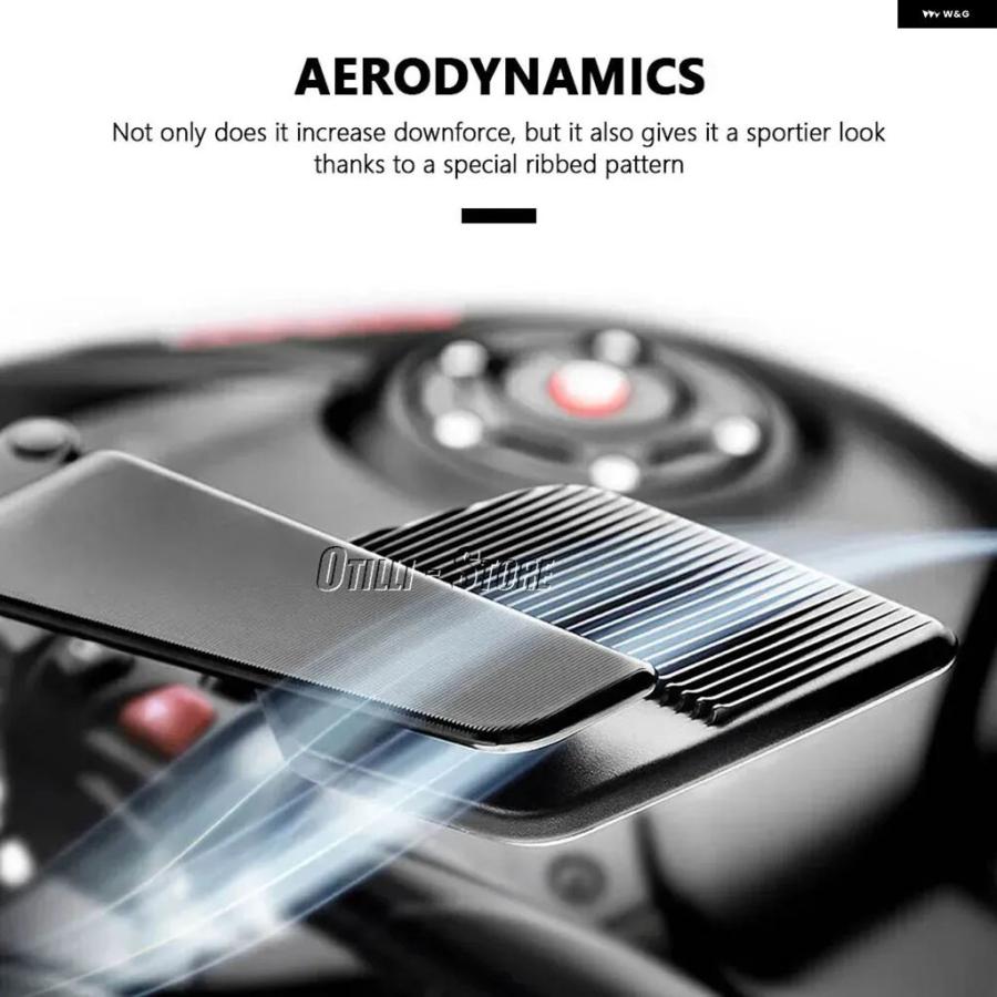 ブランド登録なし - 並行輸入品 ELETTICA 2018-2024 自動二輪車 STEALTH MAX 鏡鑑 運動競技 ウィングレット 鏡鑑 一揃いの道具 VESPA SEI GIORNI 2016-2022