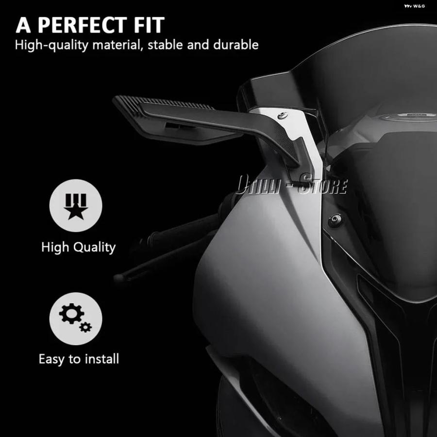 ブランド登録なし - 並行輸入品 自動二輪車 RSTEALTH鏡鑑 R S1000RR鏡鑑 BMW S1000RR R 2019-2025