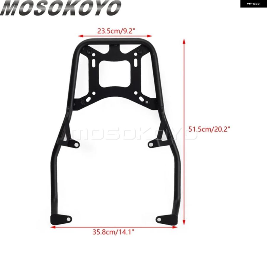 ブランド登録なし - 並行輸入品 自動二輪車 後押し尻っ方 ボックス席 保持者 鉤括弧 一揃いの道具 ハーレー 食麺麭亜米利加 1250 S ラゲッジラック ストレージマウン 貨物自動車 仕合わせ 21