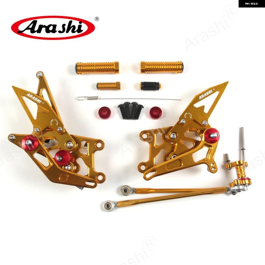 ブランド登録なし - 並行輸入品 CBR600RR 2007-2008 馬乗り フットレスト ホンダ CBR 600 2007 2008 07 08 後押し仕かける フットペグ リアレスト