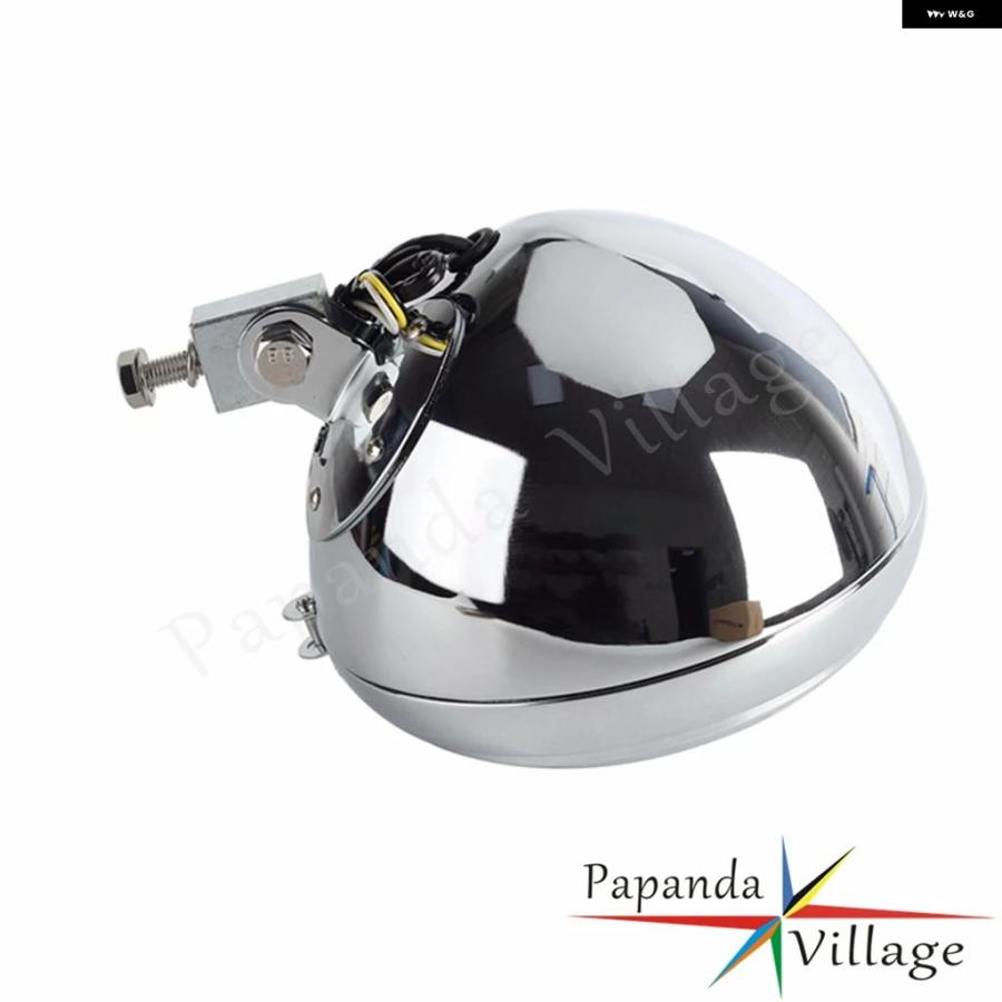 ブランド登録なし - 並行輸入品 ハーレー ソフテイル ヘリテージ 86-14 7in レトロ 食べ物屋 LED 前照灯 ご機嫌/ロービーム ラウンド 上端照明ランプ