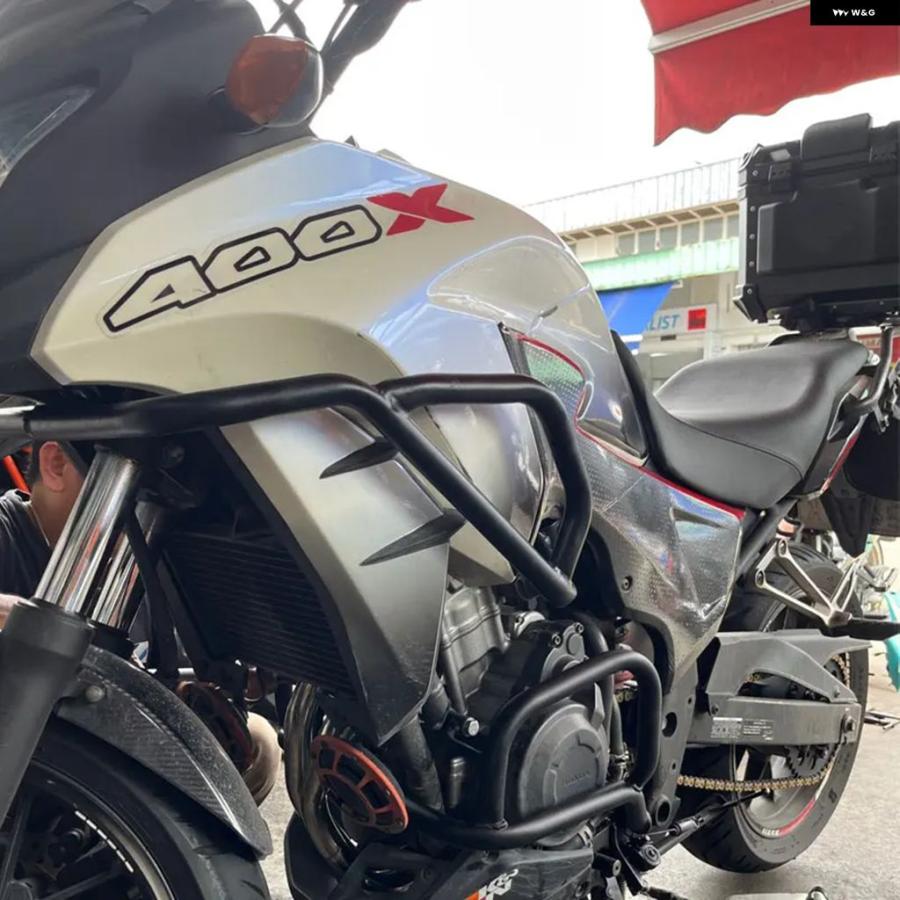 ブランド登録なし - 並行輸入品 ホンダ CB CB400X 2013-2018 自動二輪車 衝突 赤ちょうちん 発動機 かばい立て バンパー スタントケージ 傾倒 400 X
