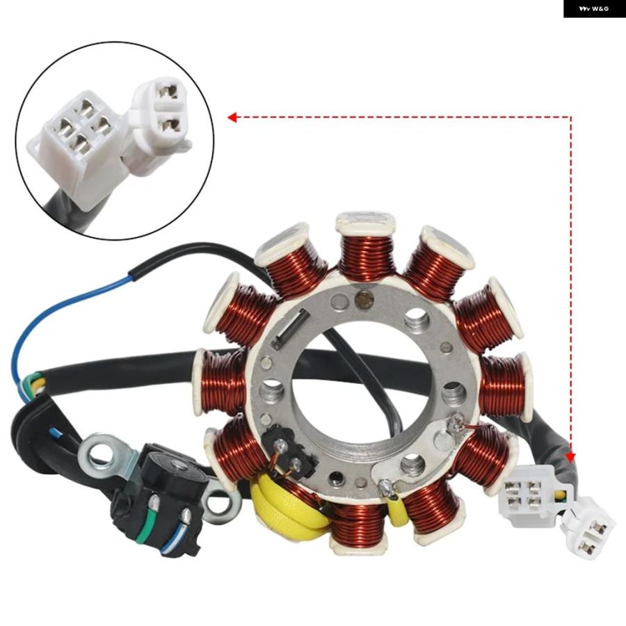 ブランド登録なし - 並行輸入品 自動二輪車 ジェネレーターステーターコイル ヤマハ XT125 XT125R XT125X 2005-2006 3D6-H1410-00 自動二輪車