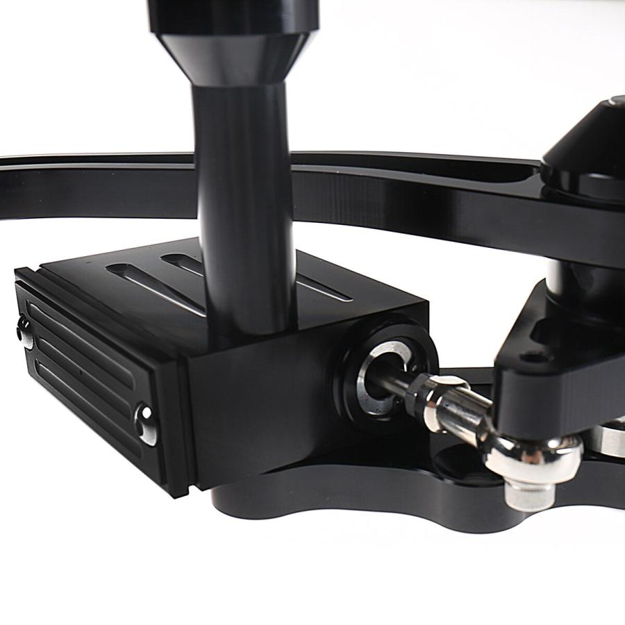 ハーレー ファットボーイ ソフテイルモデル 2000-2017用 ブラックビレットアルミニウムフォワードコントロールフットペグキット ハーレー ファットボーイ