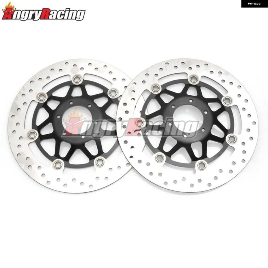 並行輸入品 296MM バイク フロント ブレーキディスク ローター ホンダ CB400SF CB 400 SF CB400 SUPERFOUR NC39 VTEC 1999-2012の画像