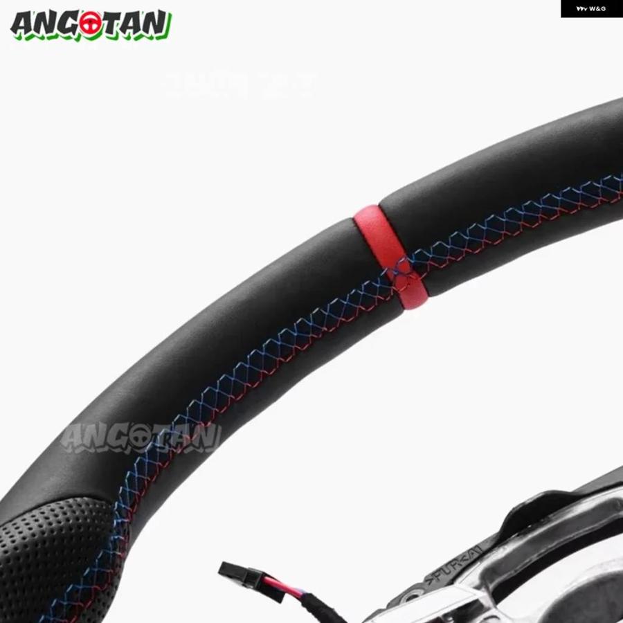 並行輸入品 レザー ステアリングホイール BMW G30 G20 G31 G32 G11 G12 G14 G15 G16 G29 G01 G02 G05 G06 F90 F91 F92 ステアリングホイーの画像