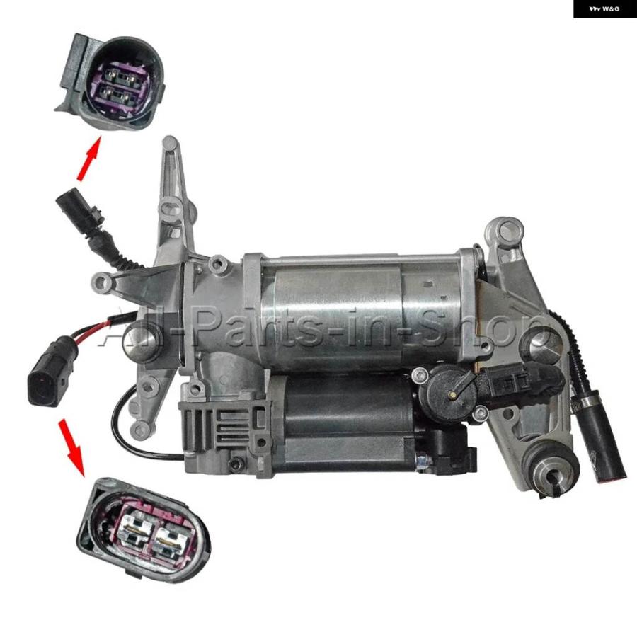 並行輸入品 エアサスペンションコンプレッサー ポンプ VW トゥアレグ ポルシェ カイエン アウディ Q7 4L 4L0698007A 4154033050 4L069801 3の画像