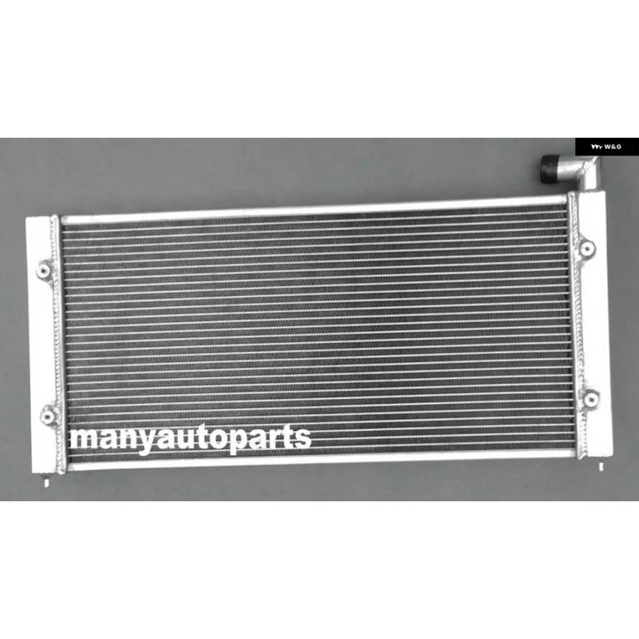 並行輸入品 VW ゴルフ 2 コラード VR6 ターボ アルミ ラジエーター ターボ 16V G60 VWO2 +2 ファンの画像