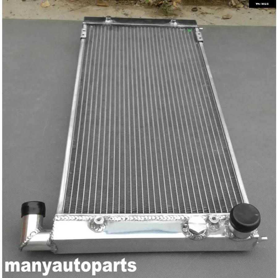 並行輸入品 VW ゴルフ 2 コラード VR6 ターボ アルミ ラジエーター ターボ 16V G60 VWO2 +2 ファンの画像