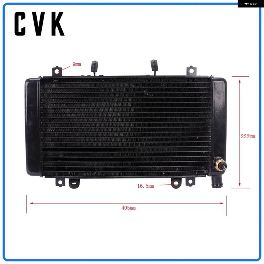 並行輸入品 オートバイ ラジエーター クーラー 冷却ウォータータンク ホンダ CBR400 MC23 CBR400RR NC23 CBR 400 RR 1988 1989の画像
