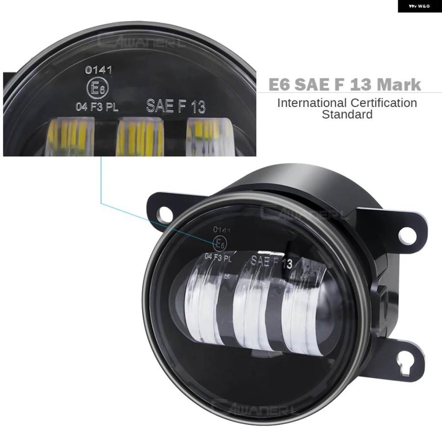 並行輸入品 フォグライト アセンブリ フォード モンデオ フュージョン 2013 - 16 車用 30W 4000LM フロント バンパー LED フォグランプ DRLの画像
