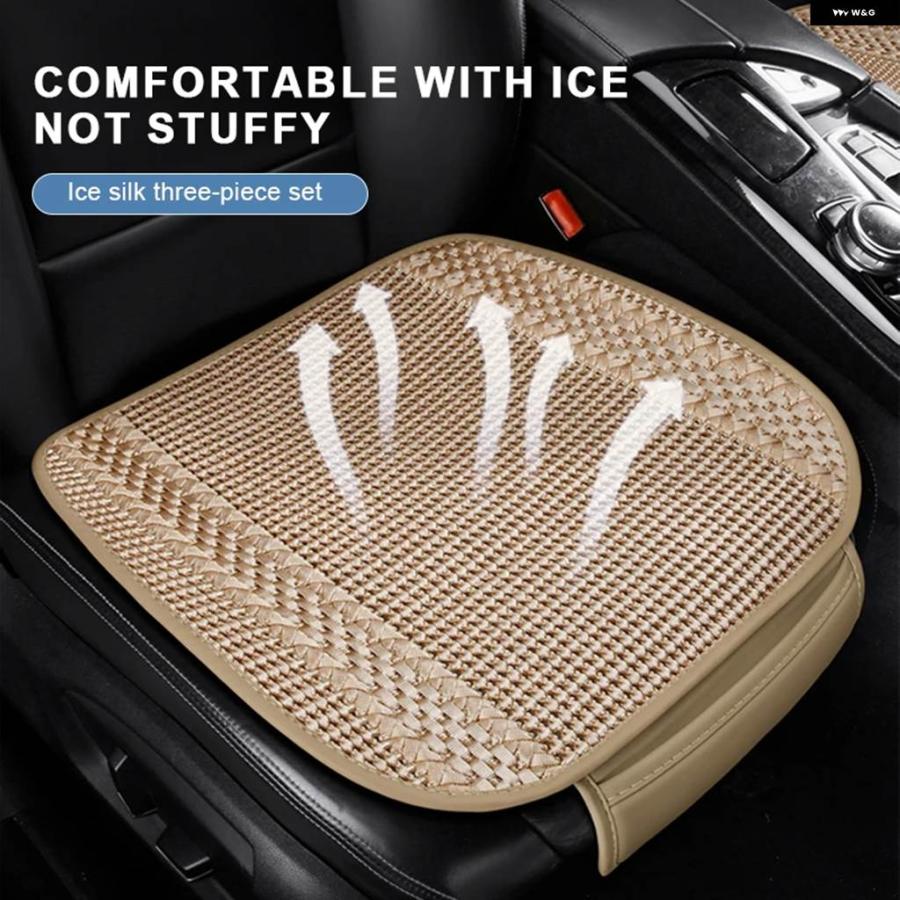 並行輸入品 アイスシルク カーシートカバー S カーシート クッション パッド 通気性シートマット プロテクター インテリアの画像
