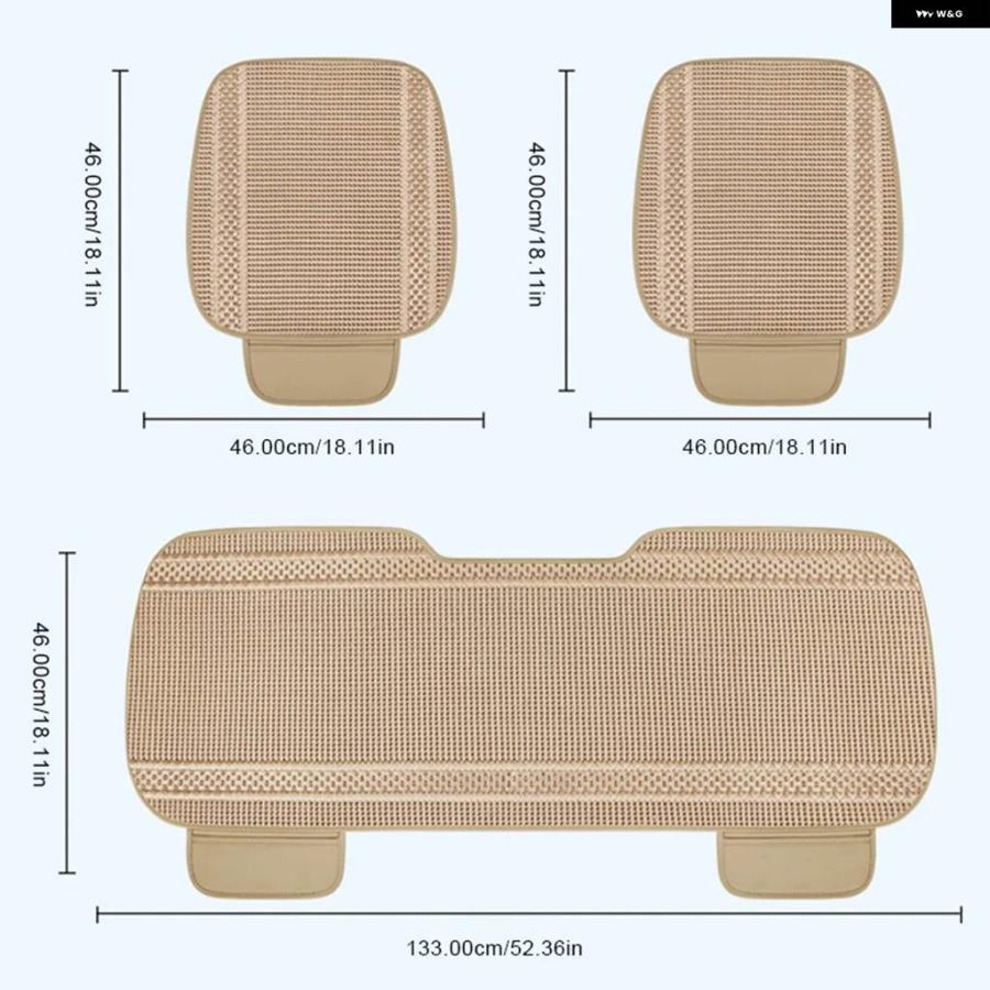 並行輸入品 アイスシルク カーシートカバー S カーシート クッション パッド 通気性シートマット プロテクター インテリアの画像