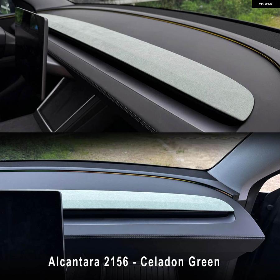 並行輸入品 2025年モデルY ジュニパー テスラ モデル3 ハイランド アルカンターラ ダッシュボード ダッシュボード 車内の画像
