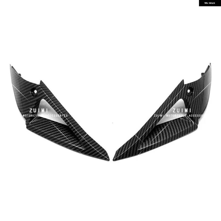 並行輸入品 カーボン ヘッドライト サイド パネル カバー フェアリング ホンダ CBR1000RR 2004 2005 Y用の画像