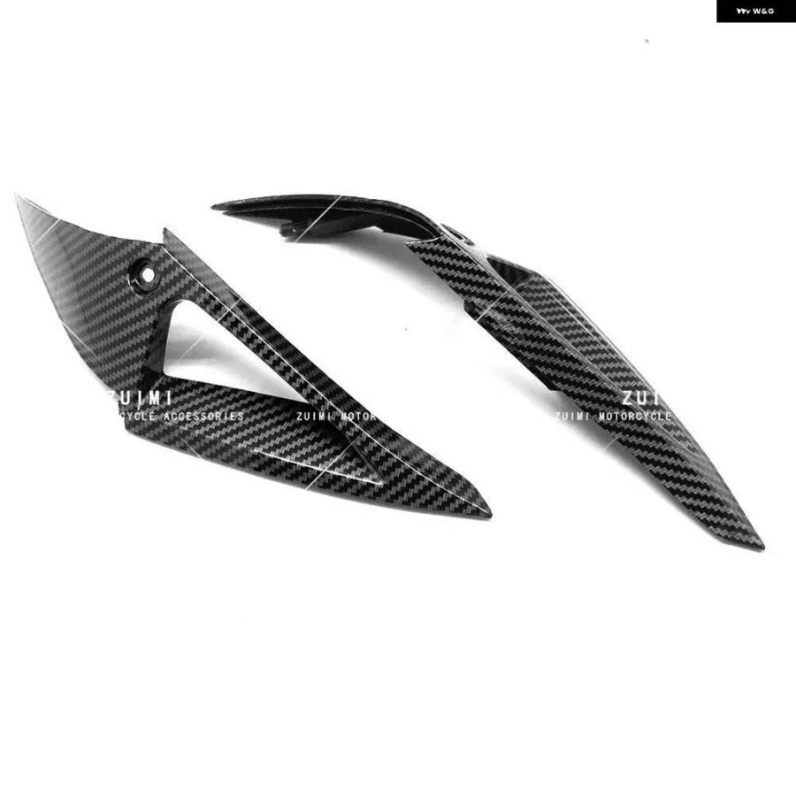 並行輸入品 カーボン ヘッドライト サイド パネル カバー フェアリング ホンダ CBR1000RR 2004 2005 Y用の画像