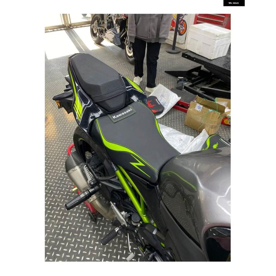 ブランド登録なし - 並行輸入品 カワサキ Z900 居敷き 座布団 したホンブルグ帽でなめし革製 雨合羽 上滑り御仕舞い 自動自転車