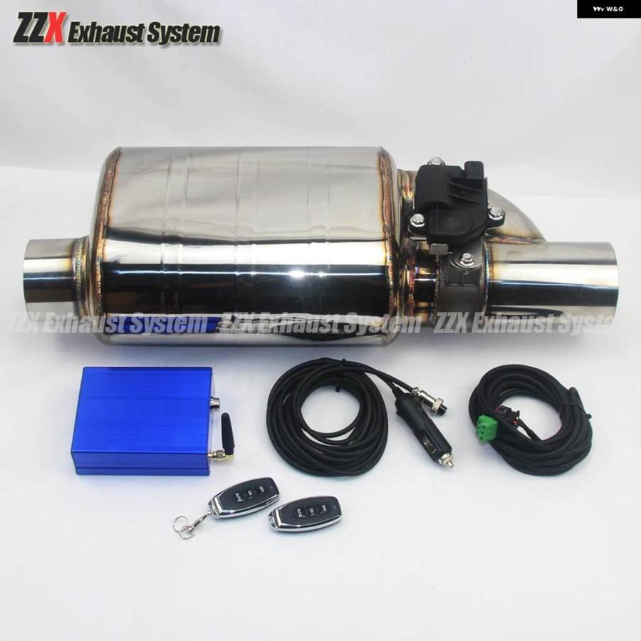 並行輸入品 車用マフラーマフラー 304 ステンレス 電子リモート コントロール バルブ マフラー E46用_9