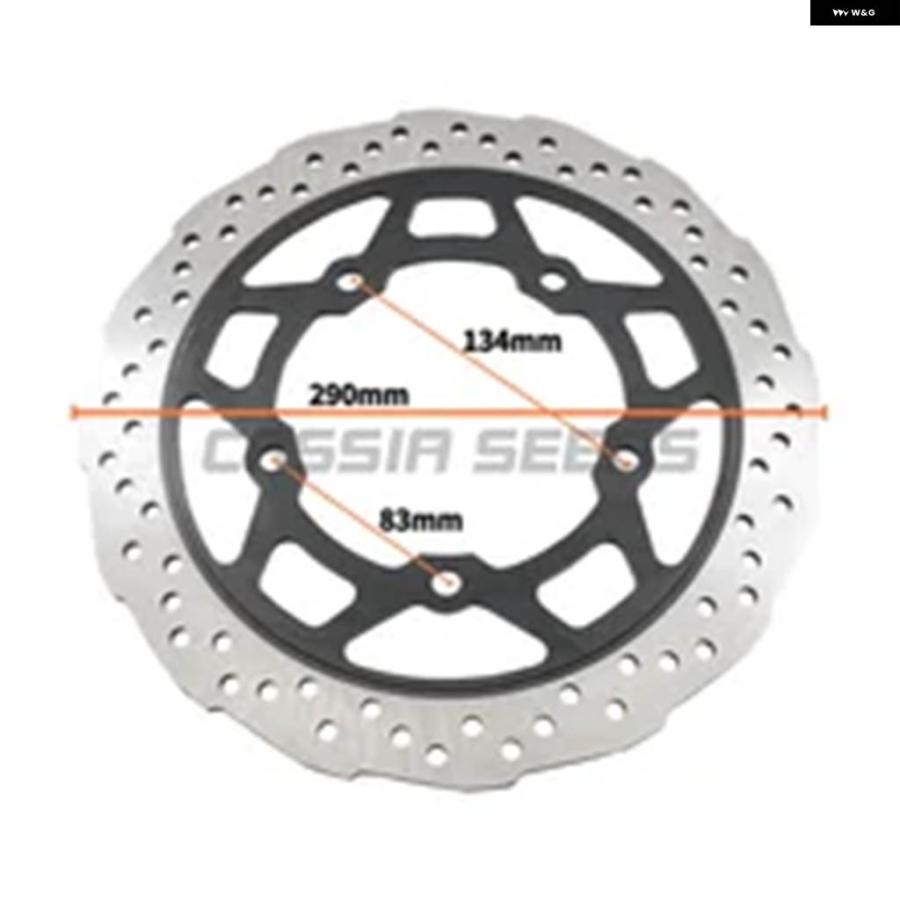 並行輸入品 GSX250R DL250 DR300 TR300 XCR300用 オートバイ フロントリア ブレーキディスクの画像