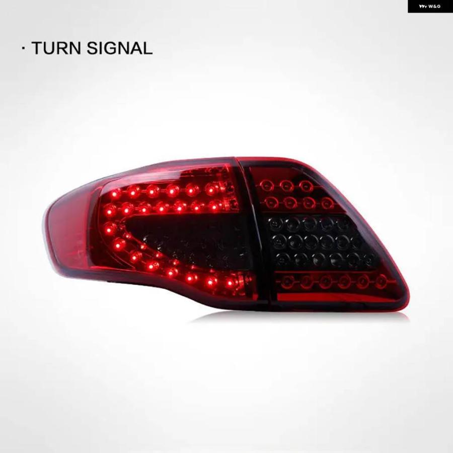 並行輸入品 トヨタ カローラ 2007 2008-2010 車用 LED トレーラーライト テールランプ リアシグナルの画像